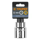 Dado de 32 mm, 6 puntas, cuadro 3/4', TRUPER 4