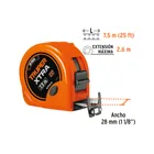 Flexómetro XTRA 7.5 m cinta extra ancha 28 mm, TRUPER 3