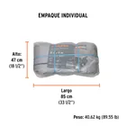 Lona de polietileno reforzada 12x17 m, gris, 180g/m2, TRUPER 4