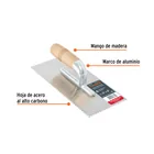 Llana 11' dentado triangular, 6 remaches,mango madera,TRUPER 2
