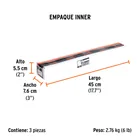 Llave combinada extralarga 1-5/16' x 376 mm de largo, EXPERT 6