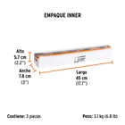 Llave combinada extralarga 1-3/8' x 454 mm de largo, EXPERT 4