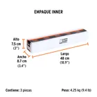 Llave combinada extralarga 1-11/16' x 483 mm largo, EXPERT 6