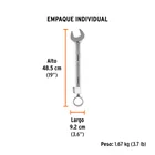 Llave combinada extralarga 1-3/4' x 496 mm de largo, EXPERT 5