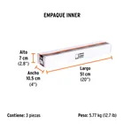 Llave combinada extralarga 1-7/8' x 509 mm de largo, EXPERT 6