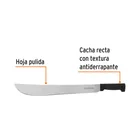 Machete estándar 18' cacha negra inyectada, TRUPER 2