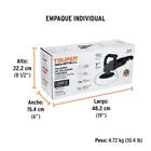 Pulidora rotativa 7', 1200W, TRUPER INDUSTRIAL 6