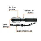 Linterna LED recargable, de aluminio, 500 lm, TRUPER EXPERT 2