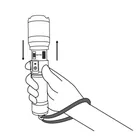 Linterna LED recargable, de aluminio,1,300 lm, TRUPER EXPERT 5