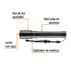 Linterna LED recargable, de aluminio,2,000 lm, TRUPER EXPERT 2