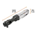 Matraca de impacto neumática 3/8', TRUPER 2