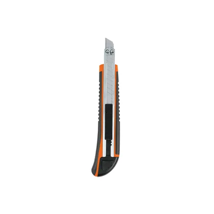 Cutter 9 mm profesional con alma metálica y grip, TRUPER