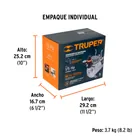 Compresor libre de aceite, para aerografo,1/5HP,127V, TRUPER 9