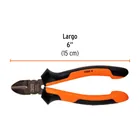 Pinza corte diagonal 6' alta palanca, Comfort Grip, EXPERT 3