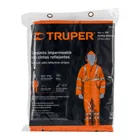 Conjunto impermeable doble capa naranja con reflejante, XG 3