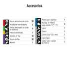 Herramienta rotativa 150W con 97 accesorios, TRUPER PRO 6
