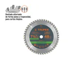 Disco sierra 7-1/4' multimaterial, 48 dientes centro 5/8' 3