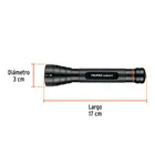 Linterna de aluminio LED Cree 235 lm con 2 pilas AA, EXPERT 3