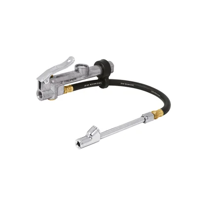 Inflador calibrador de cabeza doble, profesional, TRUPER