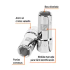 Dado largo de 7/8', 6 puntas, cuadro 3/4', TRUPER 2