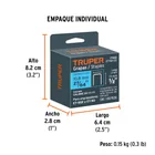 1000 grapas 1/2' corona 10.6 mm, para ET-50X y ET-50, TRUPER 4