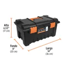 Caja para herramienta de 22' sin compartimentos, TRUPER 3