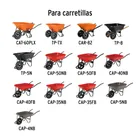 Juego de 2 baleros para carretillas EXPERT, TRUPER y PRETUL 3