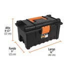 Caja para herramienta de 16' sin compartimentos, TRUPER 3