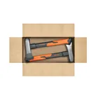 Hacha para rajar madera 3 lb, mango fibra de vidrio 16' 4
