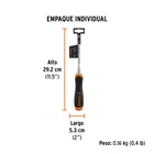 Formón 1/4' mango Comfort Grip, TRUPER 6