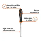Formón 3/8' mango Comfort Grip, TRUPER 3