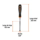 Formón 5/8' mango Comfort Grip, TRUPER 4