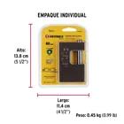 Candado antipalanca 80 mm cuerpo de hierro, HERMEX BASIC 6