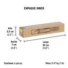 Cuchillo cebollero 5' mango de polipropileno, PRETUL 6
