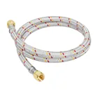 Manguera para gas, aluminio, 5/16' flare, 100cm, FOSET BASIC 1