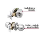 Combo cerraduras, llave-mariposa, cromo, HERMEX BASIC 5
