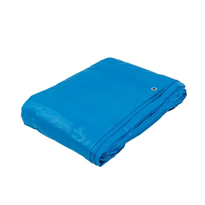 Lona de polietileno 6 x 12 m, azul, 110 g/m2, PRETUL