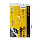 Lona de polietileno 2 x 3 m, blanca, 110 g/m2, PRETUl 3