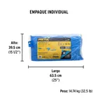 Lona de polietileno 9 x 14 m, azul, 110 g/m2, PRETUL 4