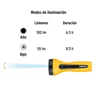 Linterna plástica de LED, 100 lm, recargable a granel PRETUL 7