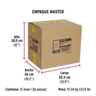 Candado antipalanca 85 mm cuerpo metálico, HERMEX BASIC 9