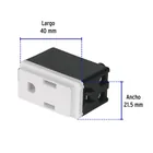 Contacto 2 polos + tierra, VOLTECK BASIC 3