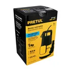 Bomba sumergible plástica, 1 HP para agua limpia, PRETUL 4