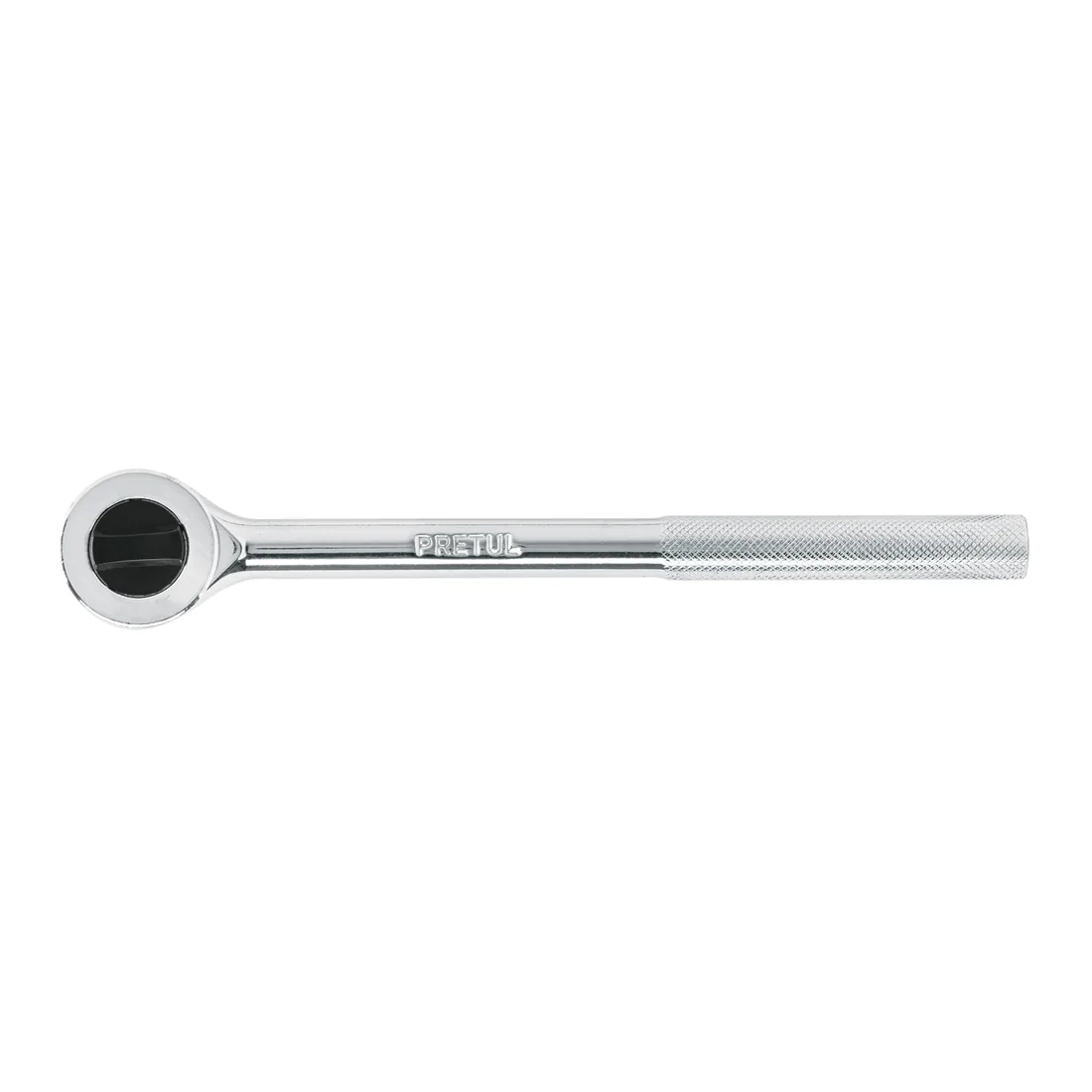 Matraca cuadro 1/2' cabeza redonda con disco, PRETUL