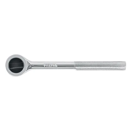 Matraca cuadro 3/8' cabeza redonda con disco, PRETUL