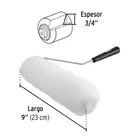 Rodillo para pintar 9 x 3/4' superficies rugosas, PRETUL 3