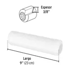 Felpa para rodillo 9 x 3/8' superficies lisas, PRETUL 3