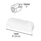 Felpa para rodillo 9 x 1' superficies muy rugosas, PRETUL 3