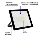Reflector LED para exteriores 150W 3000K, VOLTECK BASIC 5