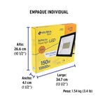 Reflector LED para exteriores 150W 3000K, VOLTECK BASIC 7